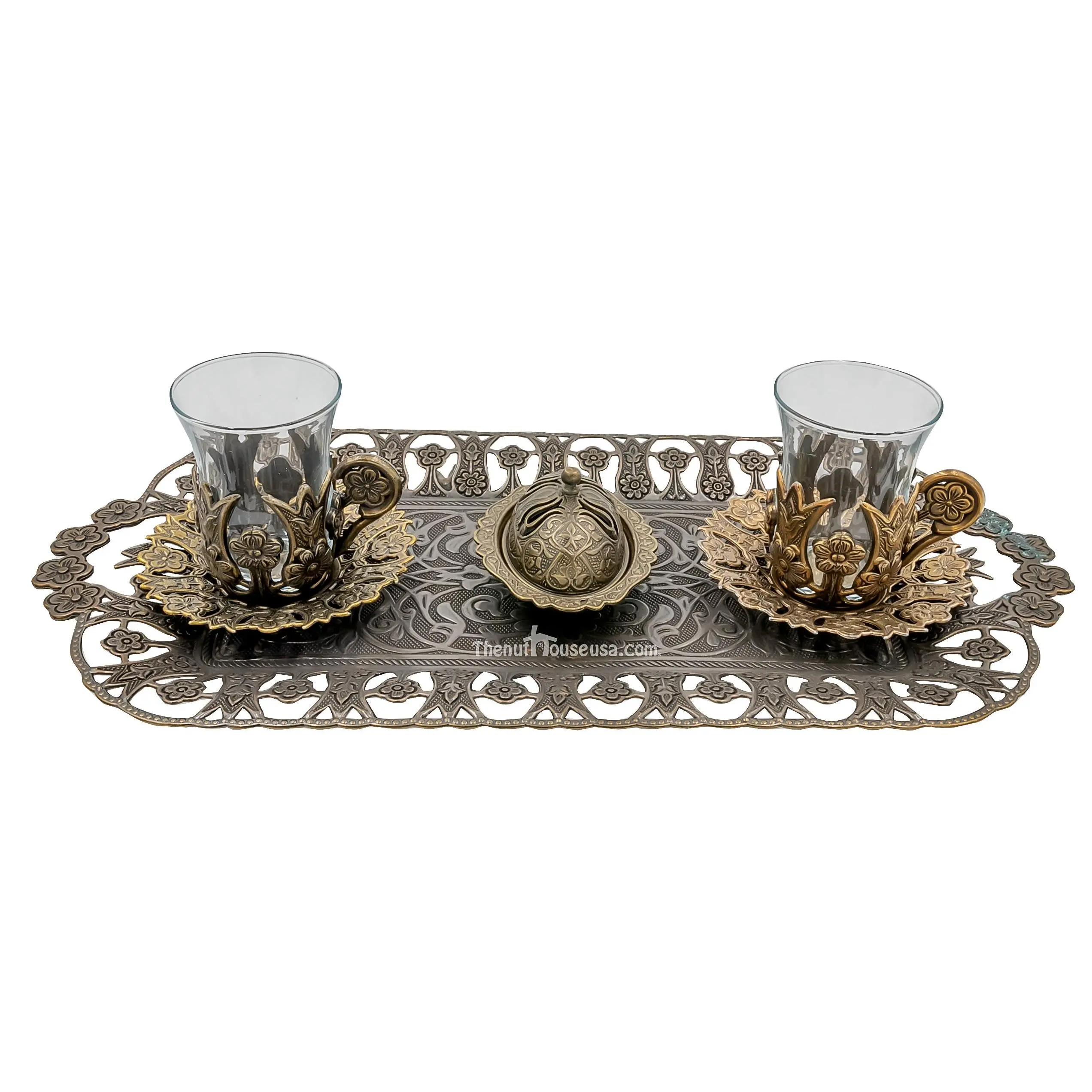 Antique Turkish Tea set 24055