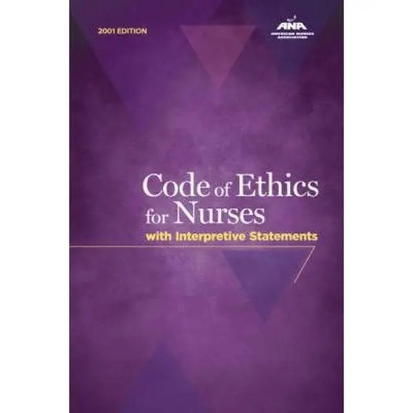 USED Book - Code Of Ethics For Nurses With Interpretive Statements (American Nurses Association) by ANA (Paperback) - english