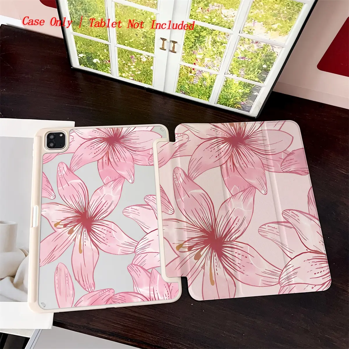 Protective Folio Tablet Case, Tablet Cover with Pen Holder Tablet Accessories compatible with Pro11/10th/Air 2/iPad (8th Gen)/iPad Air 4/5/iPad Pro 11/iPad 10th Generation 10.9-inch 2022/iPad Air 13(M3 2025)/iPad Air 11(M3 2025)/iPad 11(A16 2025)