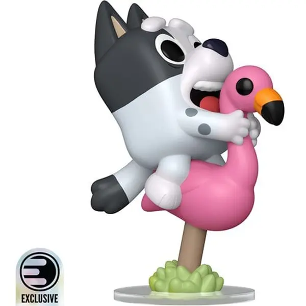 Bluey Muffin Flamingo Queen Funko Pop! Vinyl Figure #2383 - Entertainment Earth Exclusive