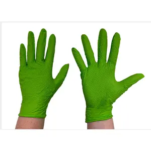 The Green Diesel®, Powder Free Nitrile Disposable Gloves, 8 Mil