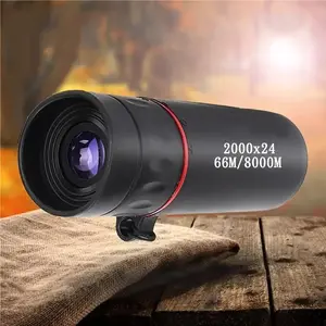 2000x24 Monocular, High Magnification Monocular, Night Visions Monocular, Outdoor Monocular for Adults, Multifunctional Monocular for Outdoor