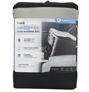 Portable Double-Zip 5V USB Rechargeable Insulated Cooler Bag, Premium Food Warmer for Food Delivery, Efficient Heating Functional Bag for Catering Supplies, Usb Rechargeable Cooler