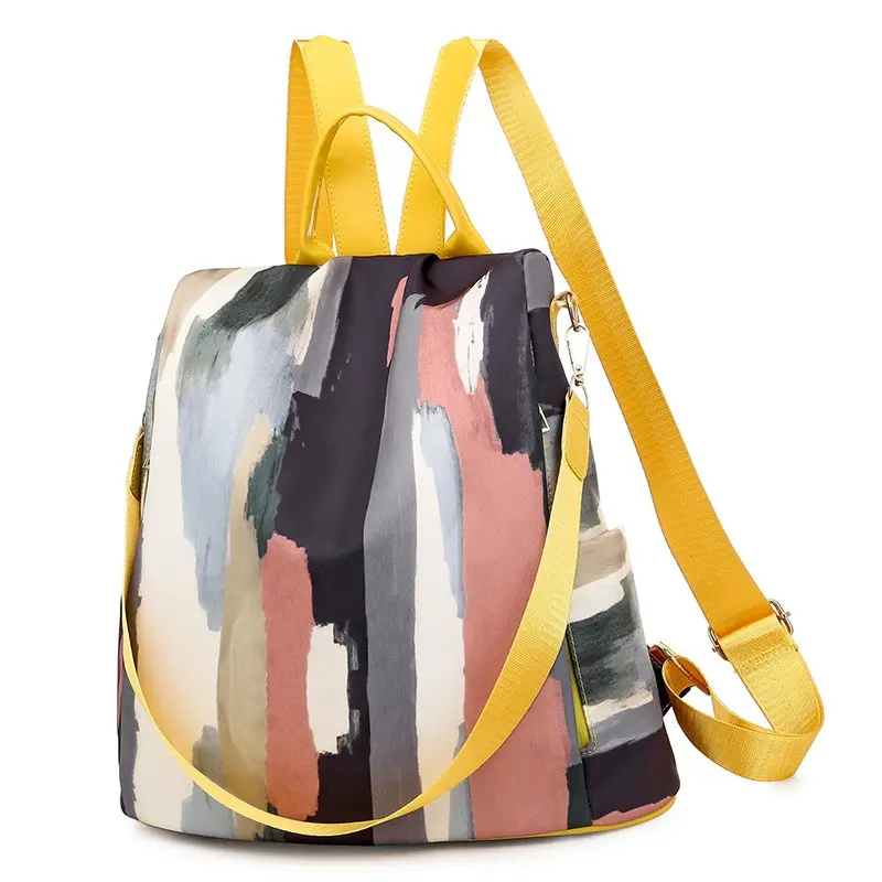 Women's Oxford Cloth Backpack – Large-Capacity, Anti-Theft, Casual 3-in-1 Bag (Backpack/Shoulder Bag)