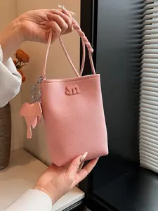 Fashionable Women's Shoulder Crossbody Bag, Plain Simple Stylish Design, Perfect for Daily Shopping and Travel, PU Material