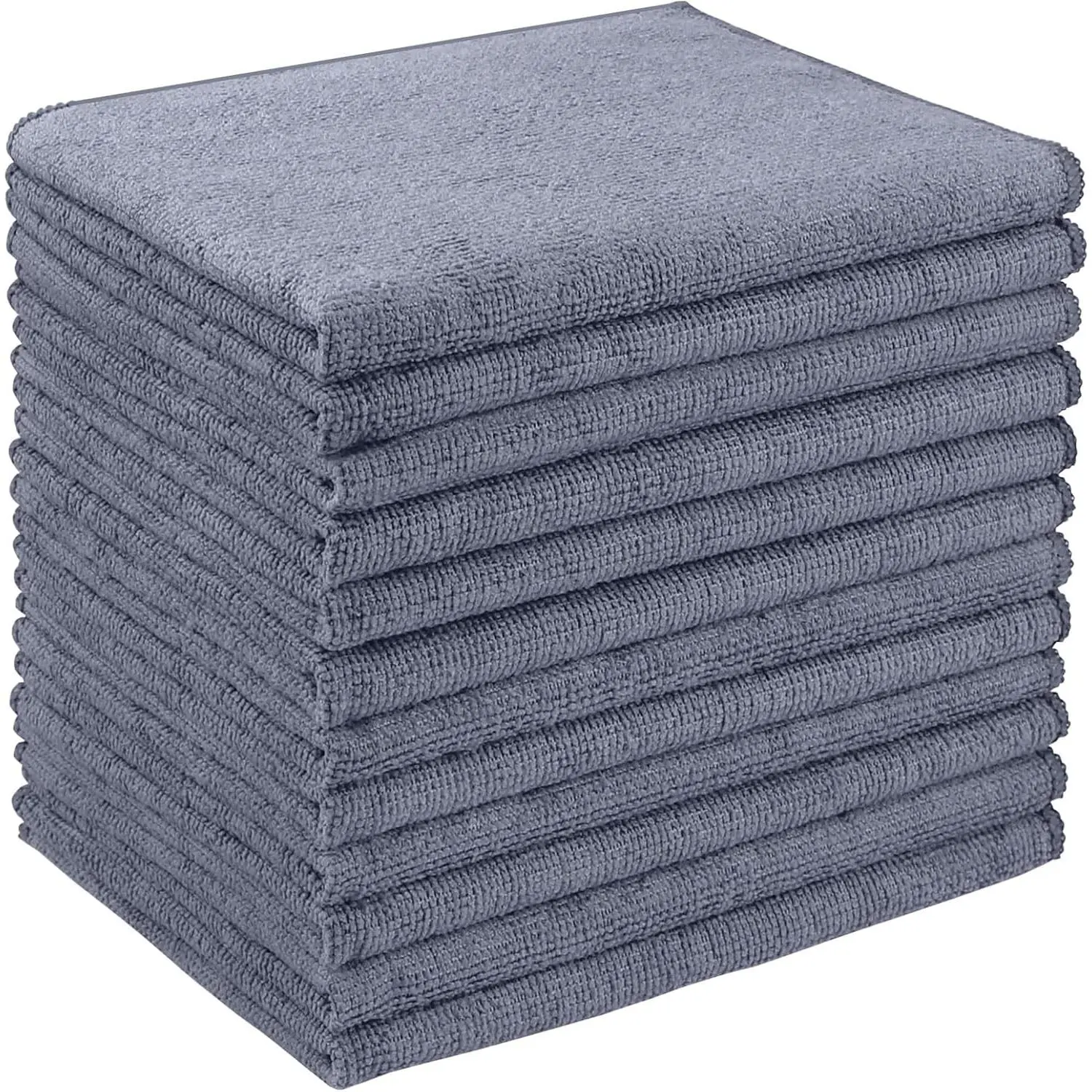 Microfiber Cleaning Cloth for Car-12PK, Premium Car Microfiber Towels, Soft & Absorbent Cleaning Cloth, Wash Cloth for House, Kitchen, Car (12in.x16in)