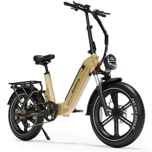 EAEF1 E-Bike 750W Motor 28mph Speed 48V/20AH Battery 20*4.0 Fat Tires All-Terrain Commuter Bike