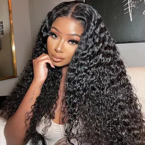 Wiggins Hair 7x5 Pre Cut Lace Wigs Hair Deep Wave  Glueless Wigs Human Hair Beginners Friendly Ready To Go Glueless Wigs