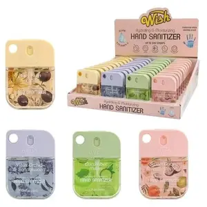 Wish Hand Sanitizer Spray Travel Size Spray 4-Piece Set 1.2 FL OZ (35ML) Each