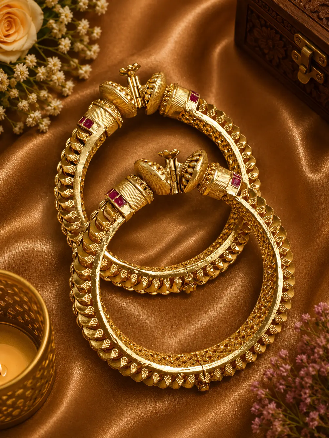 Luxury Indian Designer Bangles | Bridal Partywear CZ Bangles | Desi Jewelry