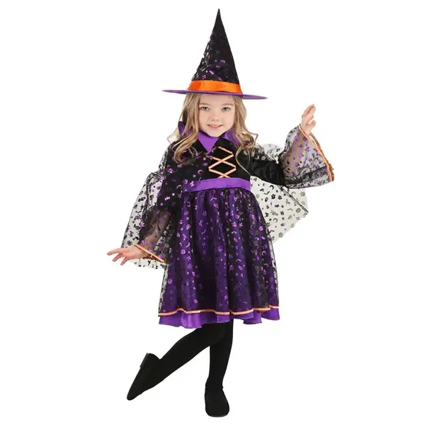 Toddler Twilight Twinkle Witch Sustainable Material Costume