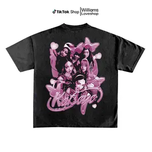 Graphic Katseye Shirt - Unisex Heavy Cotton Tee