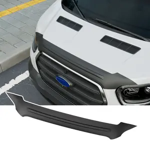 [Fits 21-26 Transit] Hood Protector Compatible with 2021-2026 Ford Transit Deflector Upgraded TPE Updated 2020 Shield (Not for Connect) Hood Deflector Replacement for 2021-2026 Ford Transit Accessories