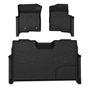 Lasfit fit for 2011-2014 Ford F-150 Floor Mats, Fit SuperCrew Cab & Carpet Floor Only