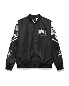 NWO OG Fanimation Varsity Jacket, Retro Wrestling Collector Bomber, Classic Sports Streetwear, Gift for WWE Fans