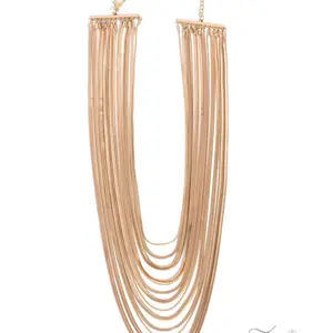 Relentless Tone Multi Strand Necklace for Women - Fashion Accessory