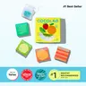 COCOLAB Happiness 4-Piece Set — 4pc Woven Dental Floss with Coconut Oil, Dentist-Designed Eco-Friendly Oral Care to Remove Plaque – 4 Waxed Floss Spools (33 yd, 2 month supply each)