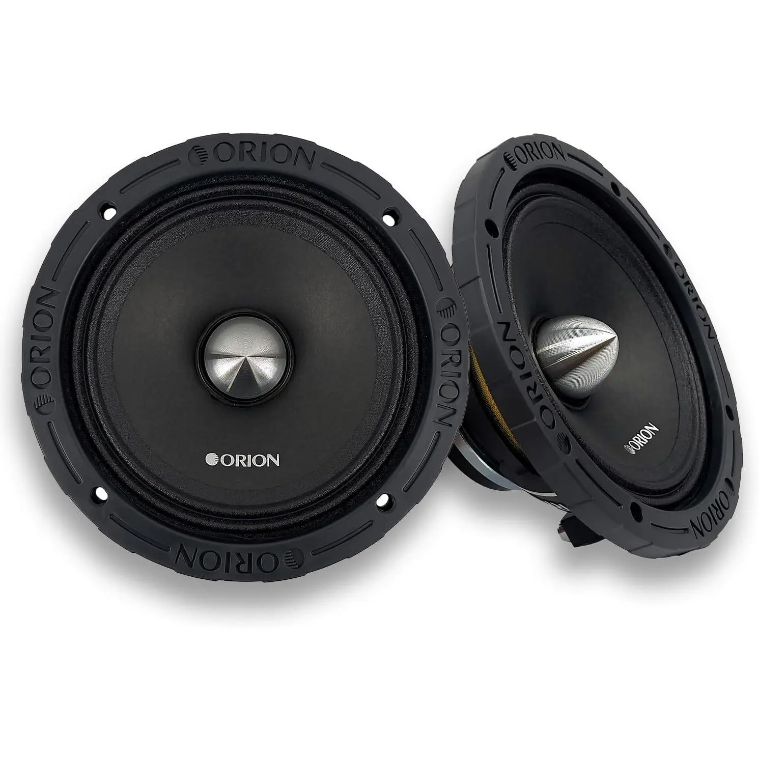 ORION HCCA64N HCCA Series 6.5” Ultra Efficient Neodymium Midrange Loudspeaker, 1400W Max Power, 350W RMS, 4 Ohm, 1.5” Voice Coil - High Output Pro Car Audio Stereo, Premium Quality Speaker (Pair)