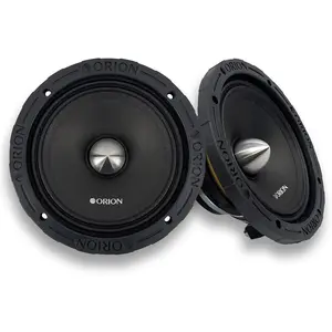 ORION HCCA64N HCCA Series 6.5” Ultra Efficient Neodymium Midrange Loudspeaker, 1400W Max Power, 350W RMS, 4 Ohm, 1.5” Voice Coil - High Output Pro Car Audio Stereo, Premium Quality Speaker (Pair)