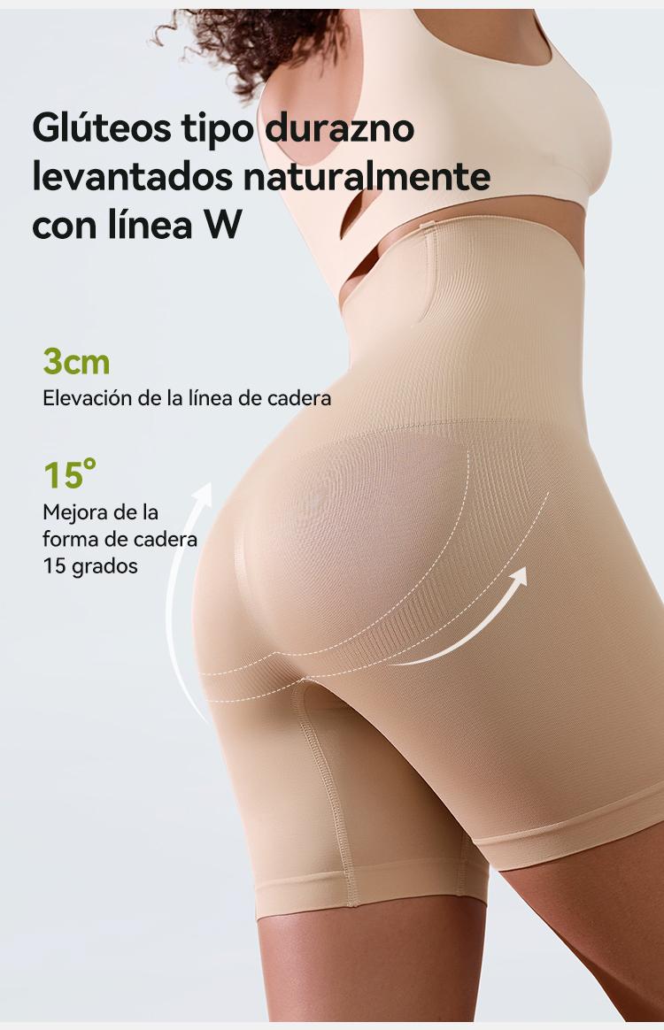 2 Piezas-KKpeopla-pantalones moldeadores antigravedad para mujer, ropa moldeadora de glúteos, Sexy y cómoda, de cintura alta, compresión