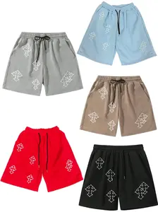 2026 Cross Figure Workout Running Shorts Goth Strap Cool Sports Shorts For Couples,  Available in Five Colors