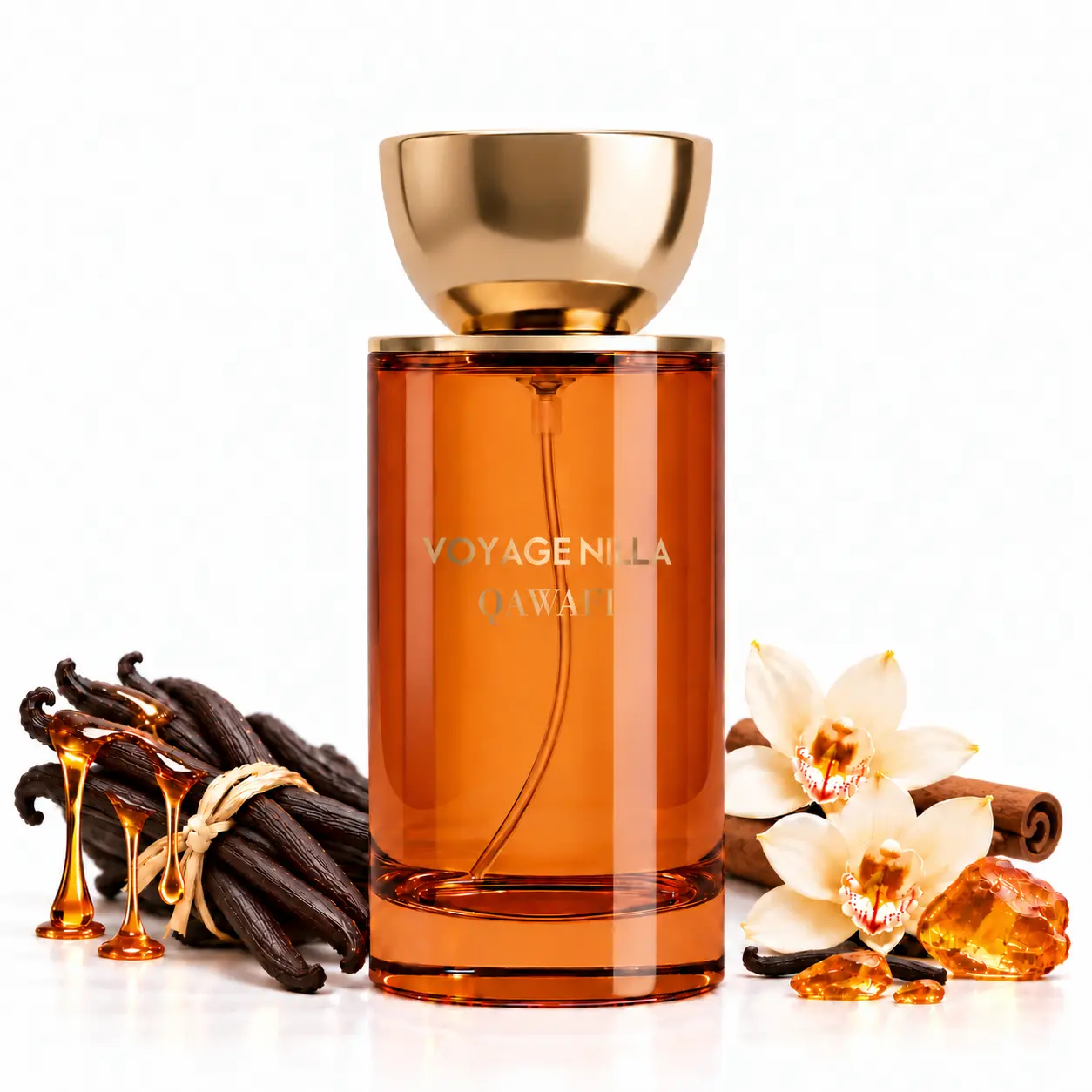 Voyage Nilla | Rich Amber Vanilla | Soft Spice & Smooth Depth | Extrait De Parfum 50ml/100ml | 8H+ Long Lasting | Date Night,Daily Wear & Special Occasions