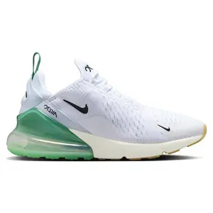 Nike Air Max 270 White Summit White Stadium Green Black (Women's) (women) by StockX