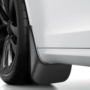 BASENOR Mud Flaps for Tesla Model S/Model S Plaid Splash Guards, No Drilling No Tape Mudguards All Weather Protector Mudguards for 2022-2026 Model S 2022-2025 Model S Plaid Exterior Accessories