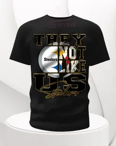 Steelers 'They Not Like Us' T-Shirt - Pittsburgh Fan #Essential Sweatshirt, Hoodie, Comfort Colors for Men - Simple