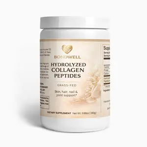 Grass-Fed Hydrolyzed Collagen Peptides – Pure, High-Absorption Protein for Skin, Hair & Joint Support Supplement Edible Vitamin Fitness