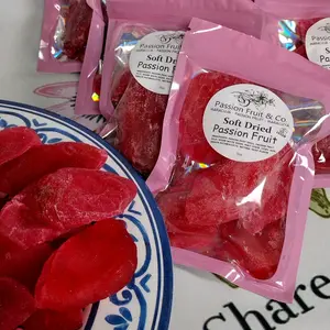 Soft Dried Passion Fruit Shell Halves - Delicious Snack