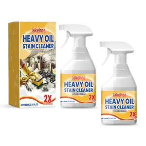 Jakehoe Heavy Grease Cleaner for Range Hoods, Stoves, and Kitchen Utensils, Kitchen Degreasing Cleaning Spray
