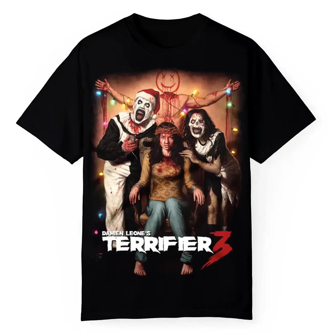Terrifier Creepy Clown Graphic T-Shirt YW250407