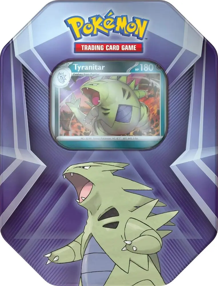Pokemon-Miscellaneous cards & Products - Triple whammy Tin [Tyranitar]