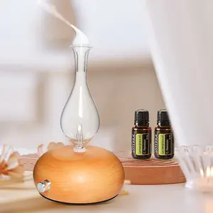Professional grade essential oil diffuser, seven-color lamp adjustable aromatherapy machine, waterless diffuser, suitable for bedrooms, living rooms, offices