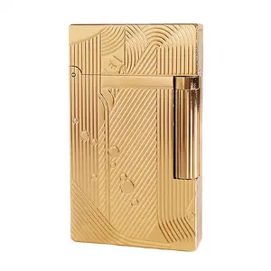 DUNANT 1:1 Dupont One Piece Sanji Lighter Mermaid Gold Refillable(NO FUEL) tiktok shop lighter gifts bf gifts boyfriend Accessory anniversarygift