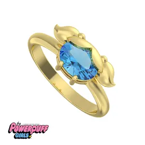The Powerpuff Girls™ Bubbles Gem Ring