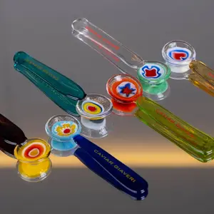 Set of 6 Murano Glass Spoon