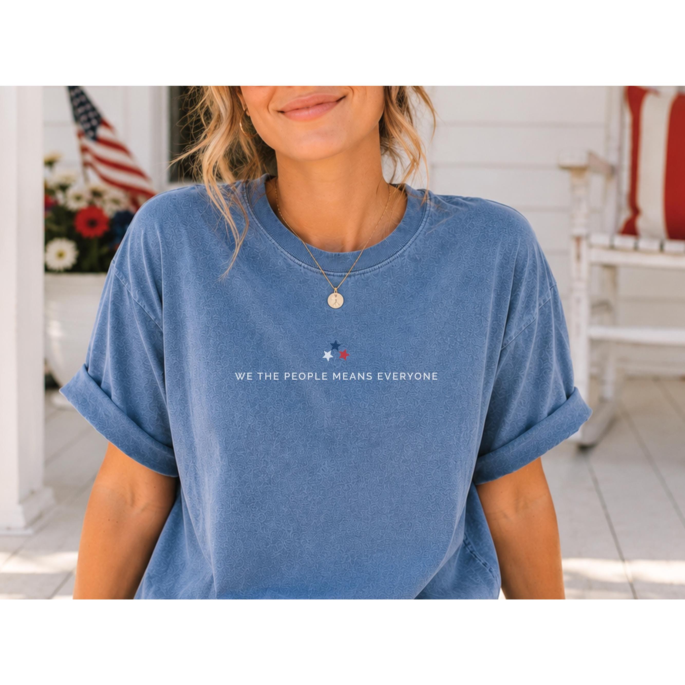 Liberal 4th Of July Shirt, Freedom Democracy Truth America 250th Anniversary Graphic Tee Print Tee, Andrew Clothings