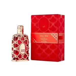 OR Amber Rouge Unisex EDP Type Perfume Fragrance - 80ml (2.7oz) with Spicy Notes, Seductive Luxurious Scent, Glamorous Vibe