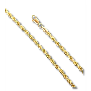 18k Gold Filled Rope Chain (20”)
