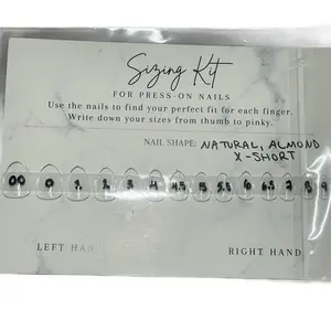 Sizing kit / nail sizing kit / press on nails kit sizes for you
