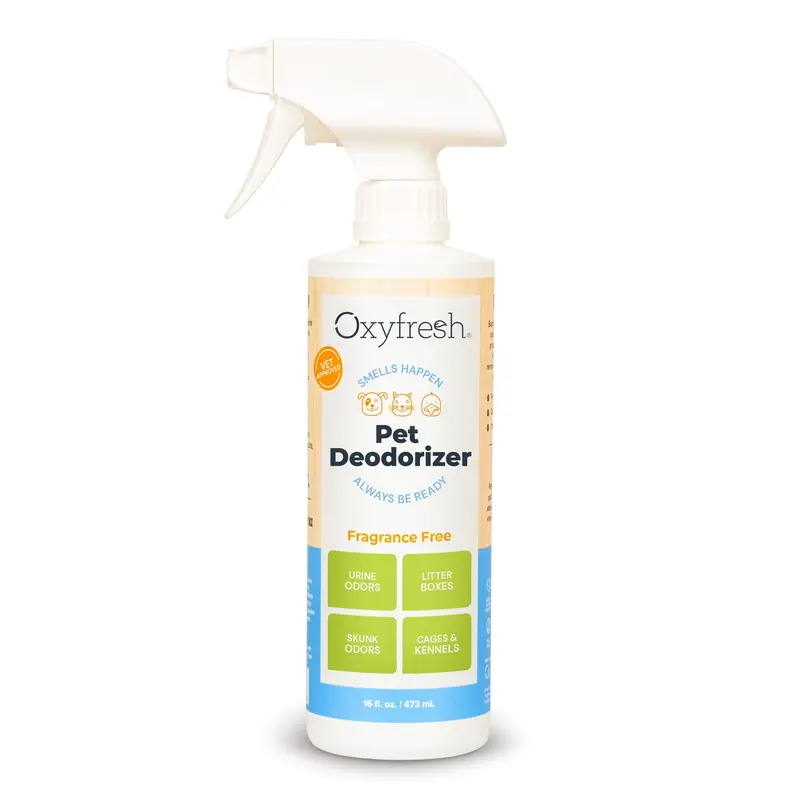 Extra Strength Pet Deodorizer - Odor Eliminator Works On-Contact
