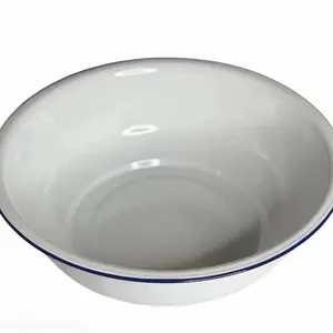 Kivet Blan Enamel White Basin Elegant and Durable for Everyday Use High-Quality Ceramic Construction