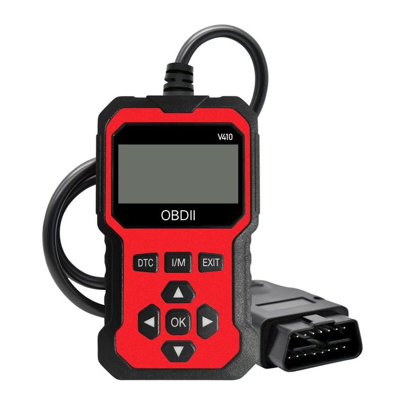 OBD2 Scanner V410 Instant Fault Code Reader & Voltage Check OBDII/CAN Full System Diagnosis 10 Second Analysis Car Diagnostic Tool Automotive Tester