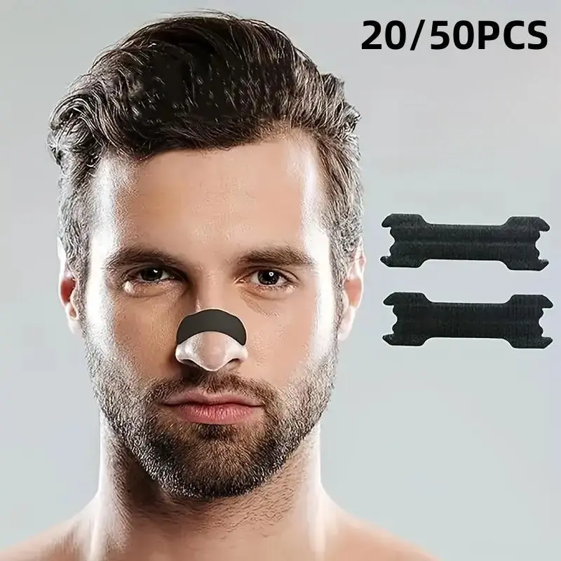 Sleep Aid Nose Strip, 20/50pcs Anti-snoring Nasal Care Tapes, Comfortable & Breathable Sleep Care Strips for Men & Women
