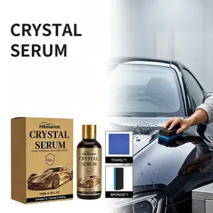 9H High-End Graphene Ceramic Coating 100ML, Long Lasting Car Paint Protection, Super Hydrophobic Gloss Coating, Anti-Scratch Anti-Stain Auto Detailing Nano Coating for Vehicles