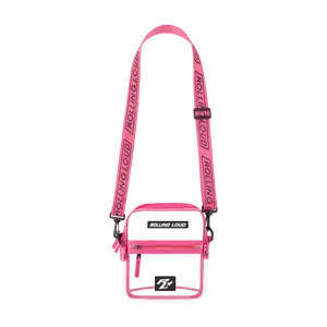 RL Pink Clear Shoulder Bag - Festival Approved