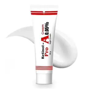 0.05 Vitamin A Night Cream Anti-Aging Fades Fine Lines and Sun Spots 30 Gram / 1.05 Oz