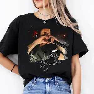 Coachella Bieber Heart Sign Comfort Colors Shirt, Bieberchella Coachella Tour 2026 Tee, Retro Pop Music Fan Gift Shirt
